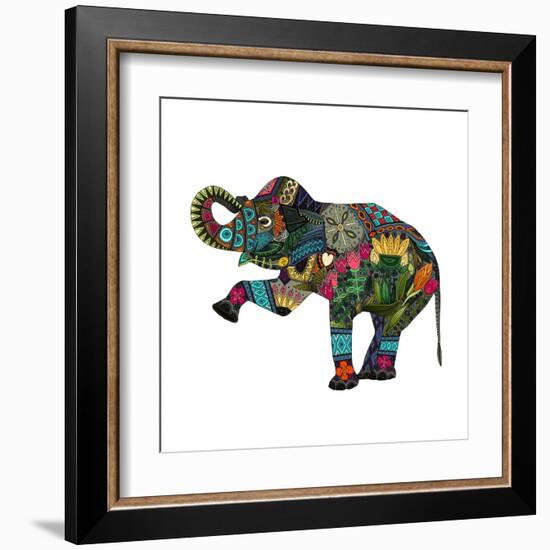 Asian Elephant-Sharon Turner-Framed Art Print