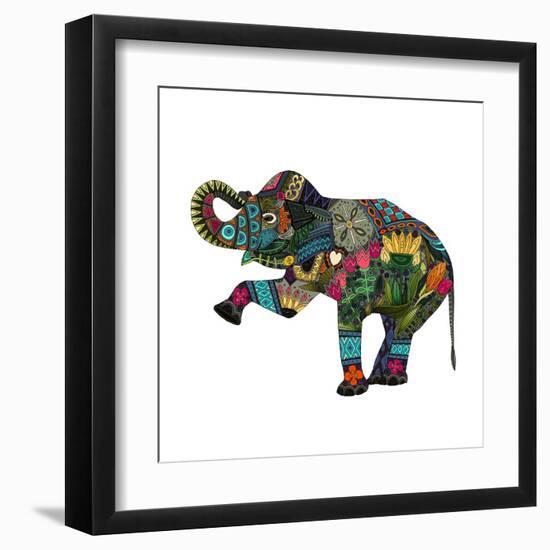 Asian Elephant-Sharon Turner-Framed Art Print