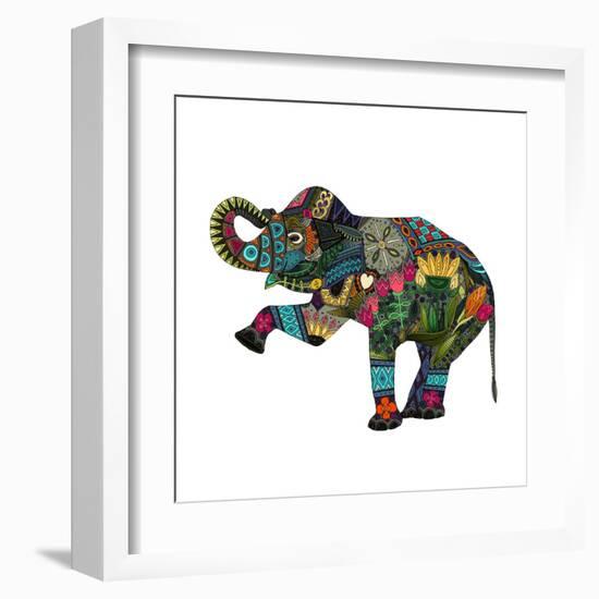 Asian Elephant-Sharon Turner-Framed Art Print