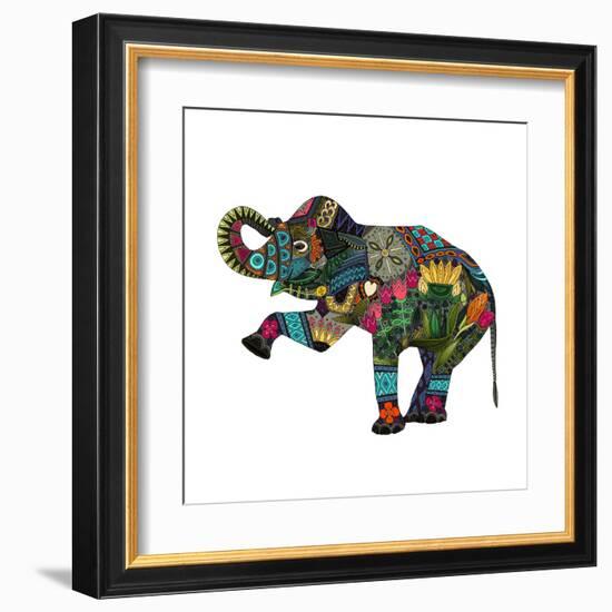 Asian Elephant-Sharon Turner-Framed Art Print