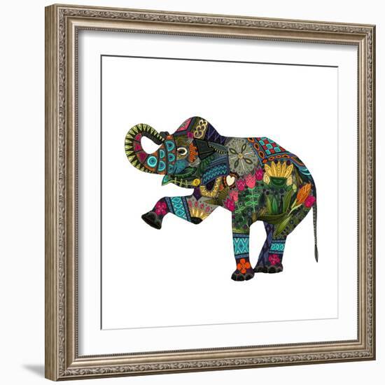 Asian Elephant-Sharon Turner-Framed Art Print