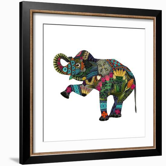 Asian Elephant-Sharon Turner-Framed Art Print