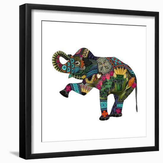 Asian Elephant-Sharon Turner-Framed Art Print