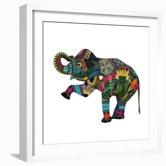 Asian Elephant-Sharon Turner-Framed Art Print