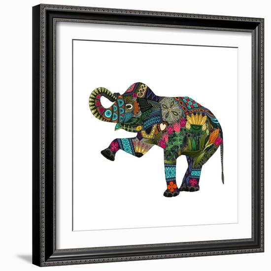 Asian Elephant-Sharon Turner-Framed Art Print