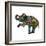Asian Elephant-Sharon Turner-Framed Premium Giclee Print