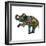 Asian Elephant-Sharon Turner-Framed Premium Giclee Print