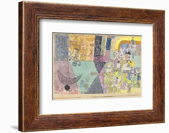 Asian Entertainers-Paul Klee-Framed Premium Giclee Print