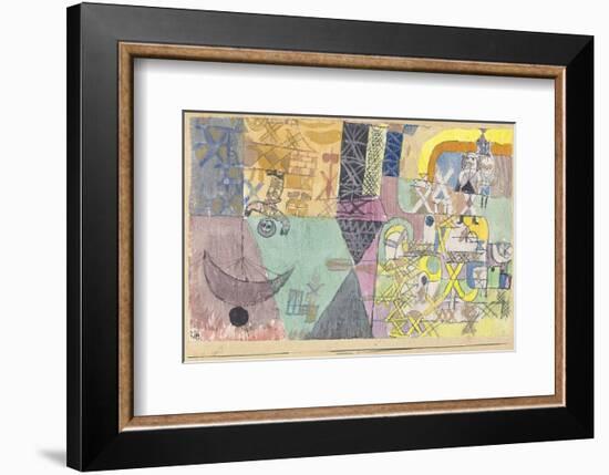 Asian Entertainers-Paul Klee-Framed Premium Giclee Print