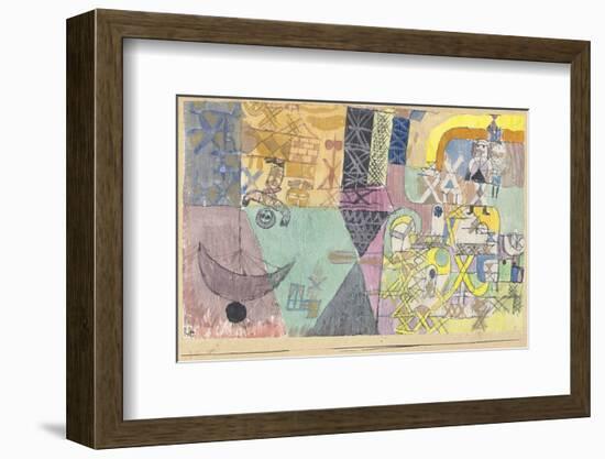 Asian Entertainers-Paul Klee-Framed Premium Giclee Print