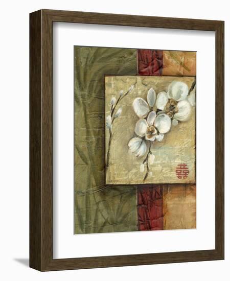 Asian Orchids I-Ethan Harper-Framed Art Print