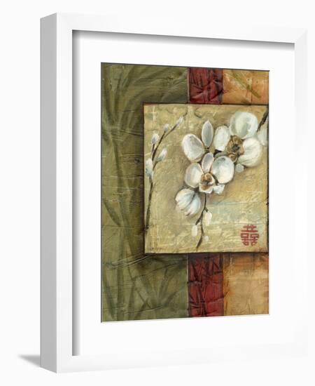 Asian Orchids I-Ethan Harper-Framed Art Print