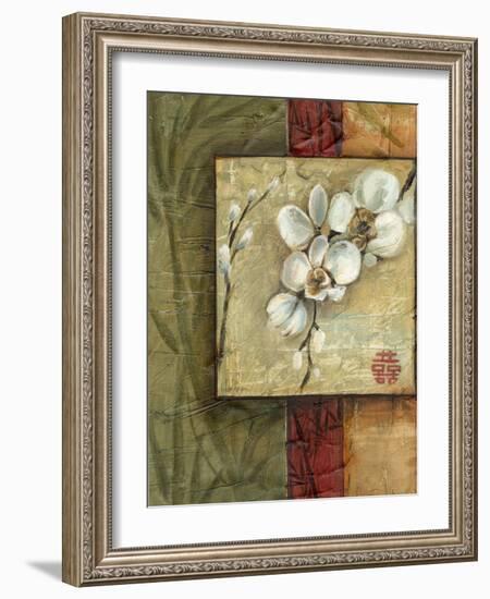 Asian Orchids I-Ethan Harper-Framed Art Print