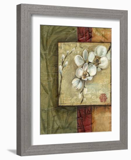 Asian Orchids I-Ethan Harper-Framed Art Print