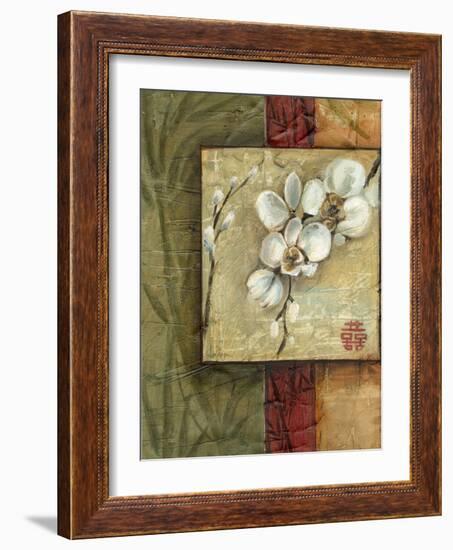 Asian Orchids I-Ethan Harper-Framed Art Print