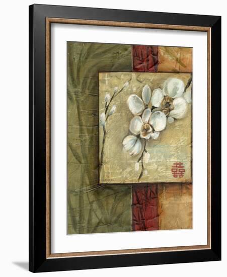 Asian Orchids I-Ethan Harper-Framed Art Print