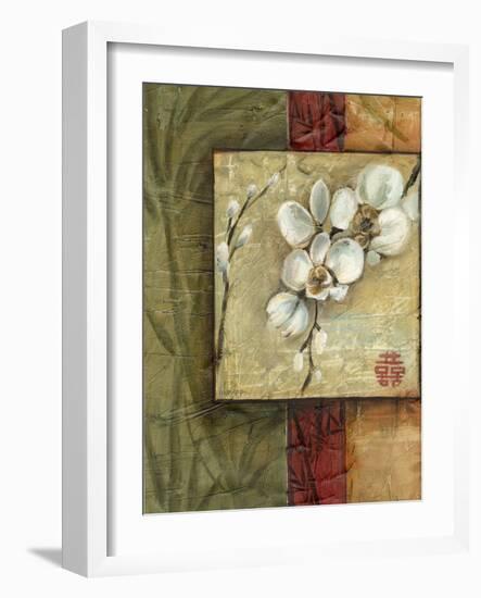 Asian Orchids I-Ethan Harper-Framed Art Print