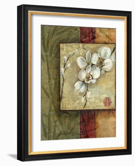 Asian Orchids I-Ethan Harper-Framed Art Print