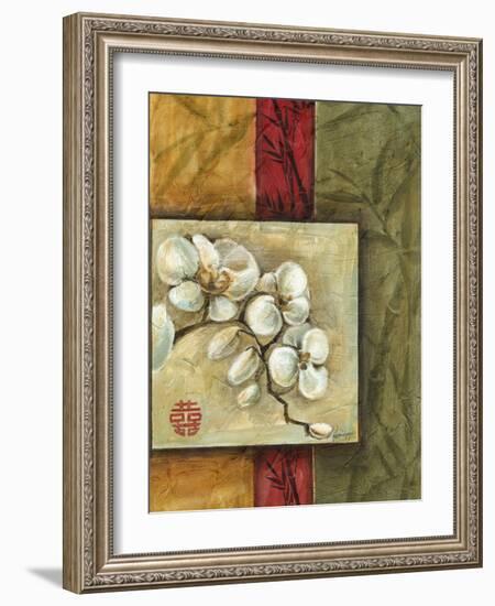 Asian Orchids II-Ethan Harper-Framed Art Print