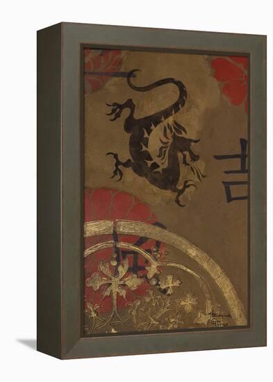 Asian Shield I-Hakimipour-ritter-Framed Stretched Canvas