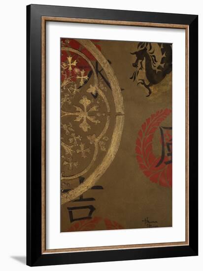 Asian Shield II-Hakimipour-ritter-Framed Art Print