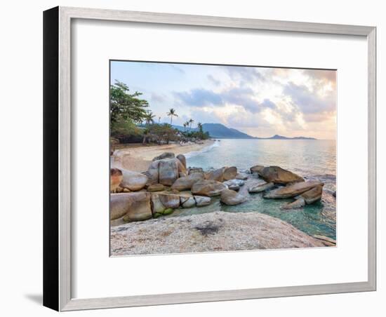 Asian Tropical Beach Paradise-Olena Serditova-Framed Photographic Print