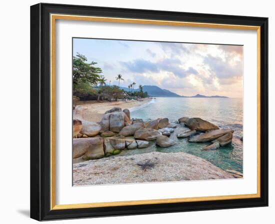 Asian Tropical Beach Paradise-Olena Serditova-Framed Photographic Print