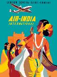 London, Geneva, Cairo, Bombay - Air India International-Asiart-Mounted Art Print