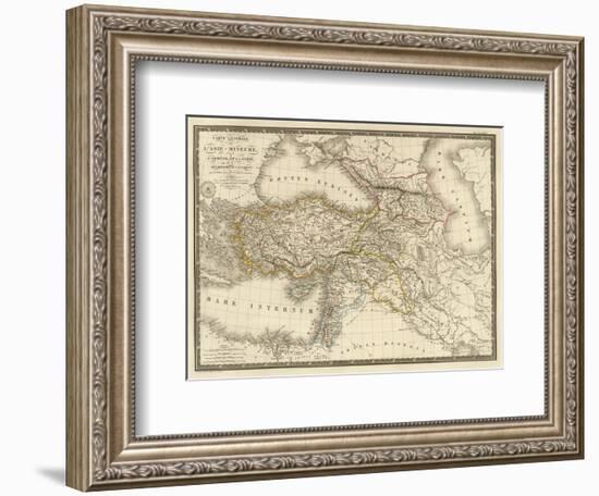 Asie-Mineure, Armenie, Syrie, Mesopotamie, Caucase, c.1822-Adrien Hubert Brue-Framed Art Print