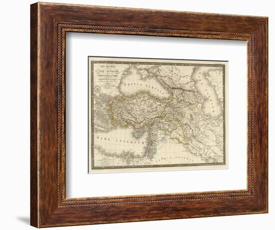 Asie-Mineure, Armenie, Syrie, Mesopotamie, Caucase, c.1822-Adrien Hubert Brue-Framed Art Print