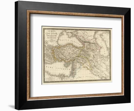 Asie-Mineure, Armenie, Syrie, Mesopotamie, Caucase, c.1822-Adrien Hubert Brue-Framed Art Print