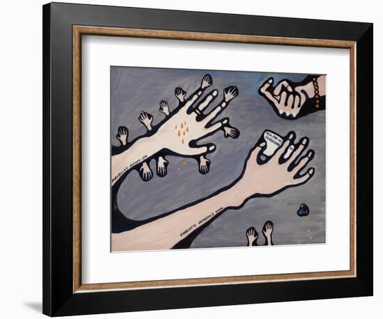 Ask, and Get, No Reassurance, 1974-Charlotte Johnson Wahl-Framed Giclee Print