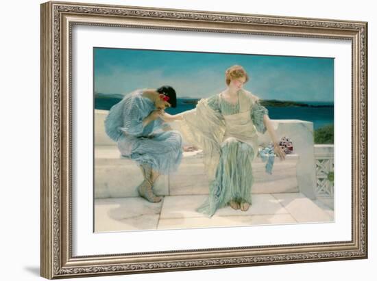 Ask Me No More, 1906-Sir Lawrence Alma-Tadema-Framed Giclee Print