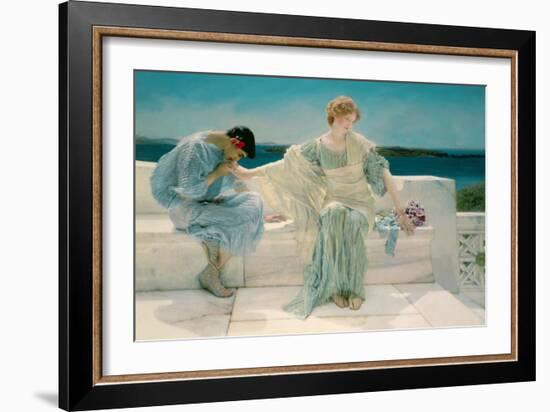 Ask Me No More, 1906-Sir Lawrence Alma-Tadema-Framed Giclee Print