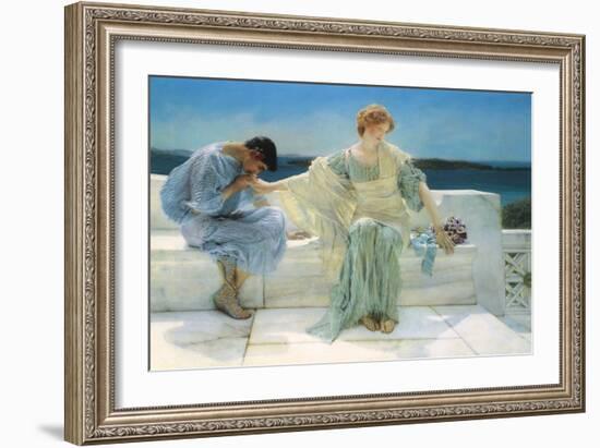 Ask Me No More, 1906-Sir Lawrence Alma-Tadema-Framed Giclee Print