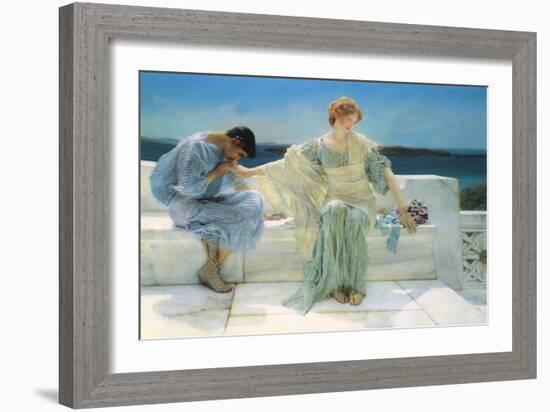 Ask Me No More, 1906-Sir Lawrence Alma-Tadema-Framed Giclee Print