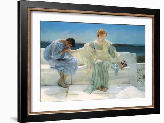 Ask Me No More, 1906-Sir Lawrence Alma-Tadema-Framed Giclee Print