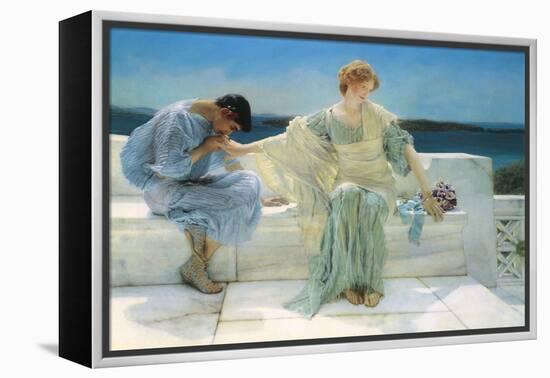 Ask Me No More, 1906-Sir Lawrence Alma-Tadema-Framed Premier Image Canvas