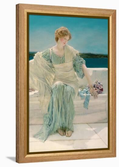 Ask Me No More, 1906-Sir Lawrence Alma-Tadema-Framed Premier Image Canvas