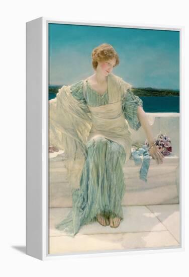 Ask Me No More, 1906-Sir Lawrence Alma-Tadema-Framed Premier Image Canvas