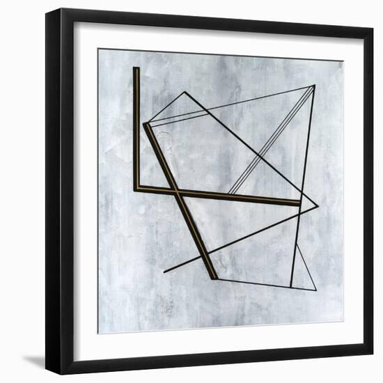 Aslant II-Vanna Lam-Framed Art Print