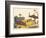 Asleep In Bed-Tom Sinnickson-Framed Art Print