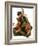 "Asleep on the Job", August 29,1925-Norman Rockwell-Framed Giclee Print