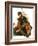 "Asleep on the Job", August 29,1925-Norman Rockwell-Framed Giclee Print