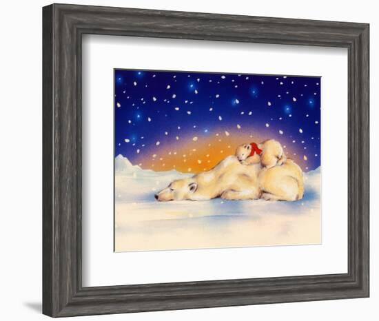 Asleep on Top-Makiko-Framed Art Print