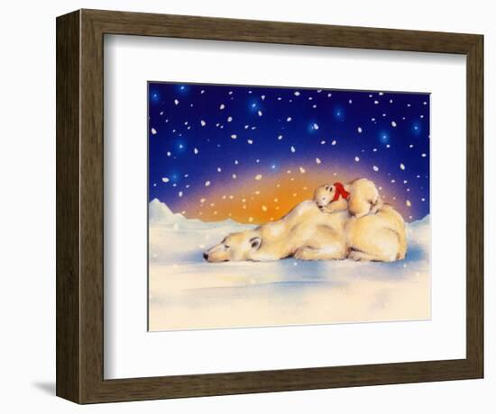 Asleep on Top-Makiko-Framed Art Print