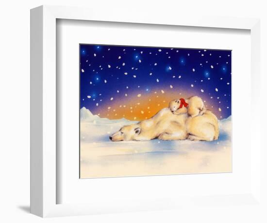 Asleep on Top-Makiko-Framed Art Print