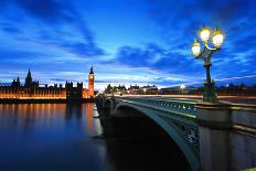 Big Ben London at Night-aslysun-Photographic Print