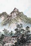 Traditional Chinese Painting , Landscape-aslysun-Art Print