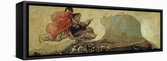 Asmodea or Fantastic Vision-Francisco de Goya-Framed Premier Image Canvas